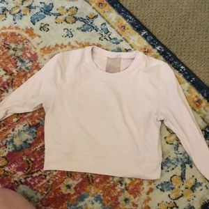 Lululemon cropped long sleeve top